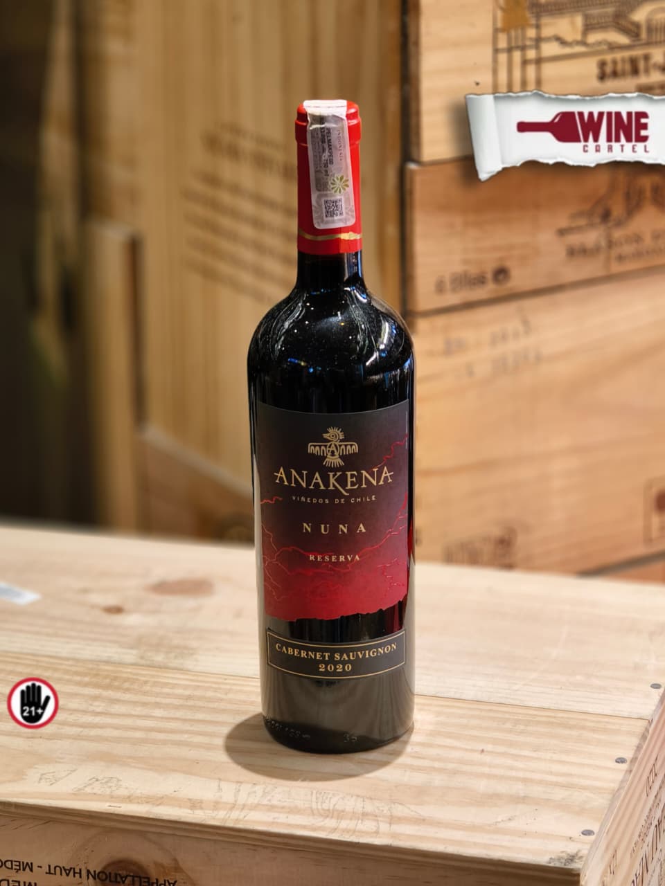 RED WINE Anakena Nuna Cabernet Sauvignon 750ml CHILE