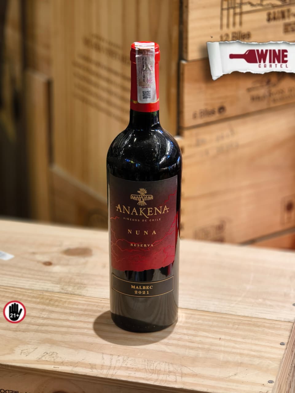 RED WINE Anakena Nuna Malbec 750ml CHILE