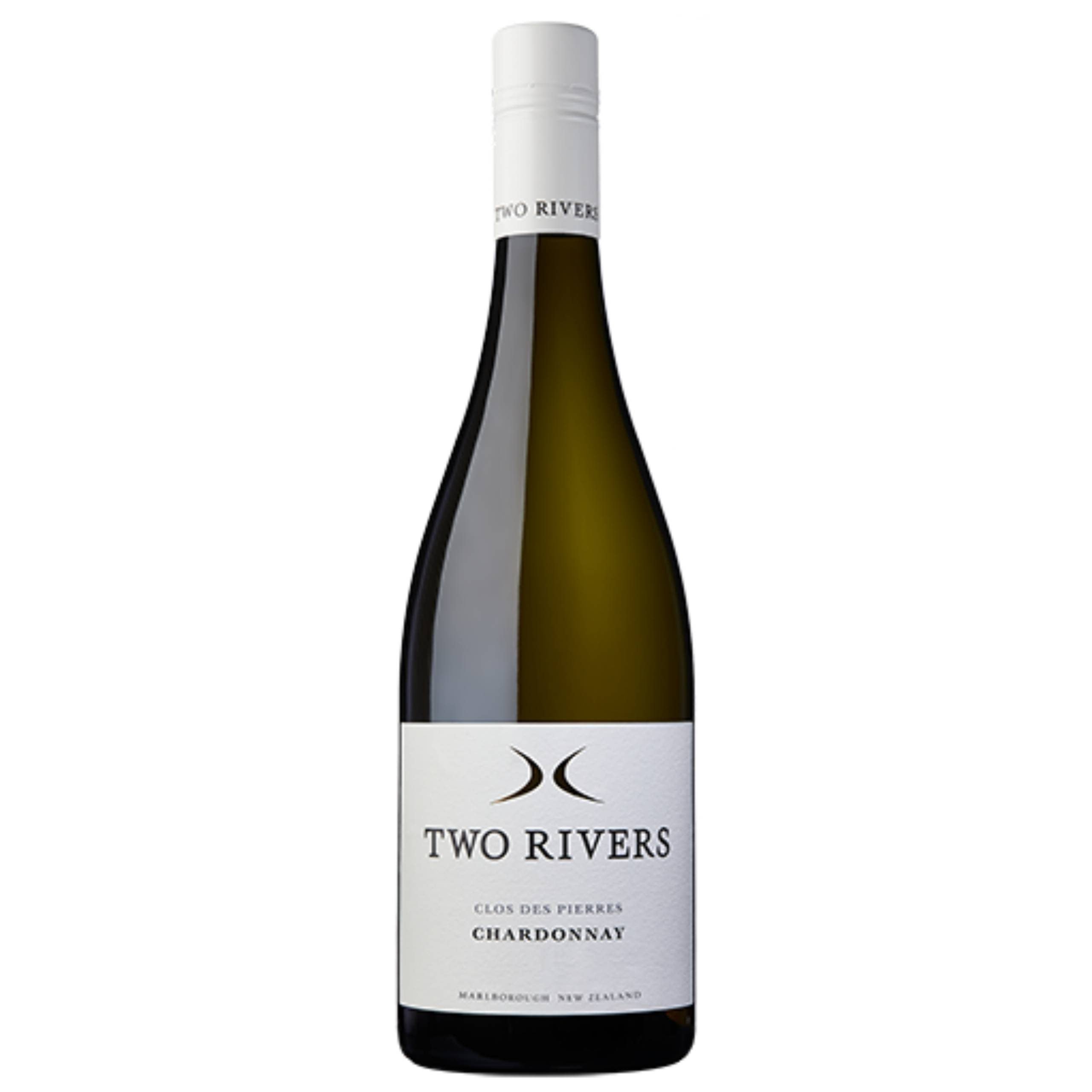WHITE WINE Two Rivers Clos De Pierres Chardonnay 750ml NEW ZEALAND