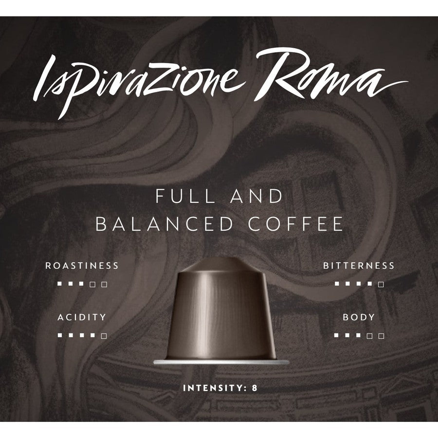 Nespresso Ispirazione Roma Coffee Capsules Kapsul Kopi Nespresso ROMA