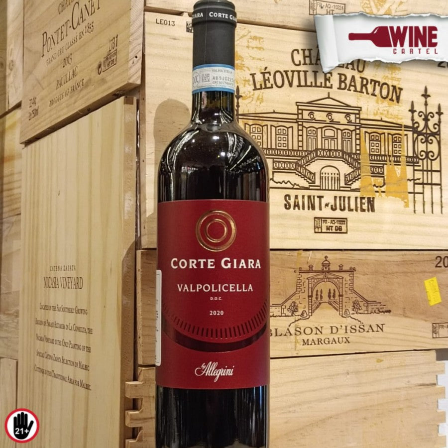RED WINE Corte Giara Valpolicella Blend 750mL ITALY