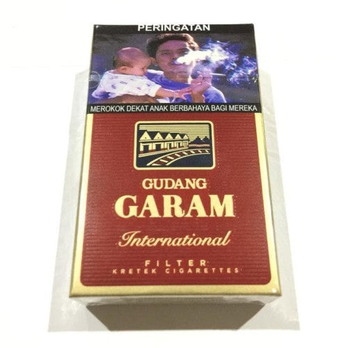 ROKOK Gudang Garam Filter 12 Batang / International Cigarettes INDONESIA