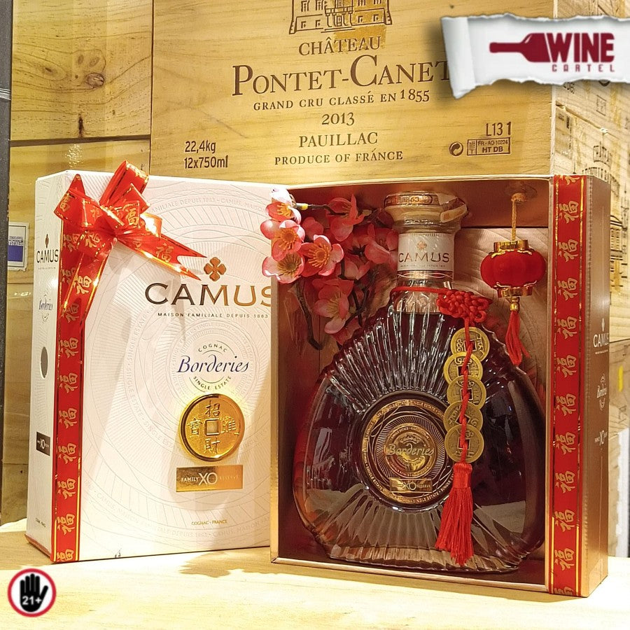 Hampers BOX Cny IMLEK Camus XO Borderies Single Estate Cognac FRANCE