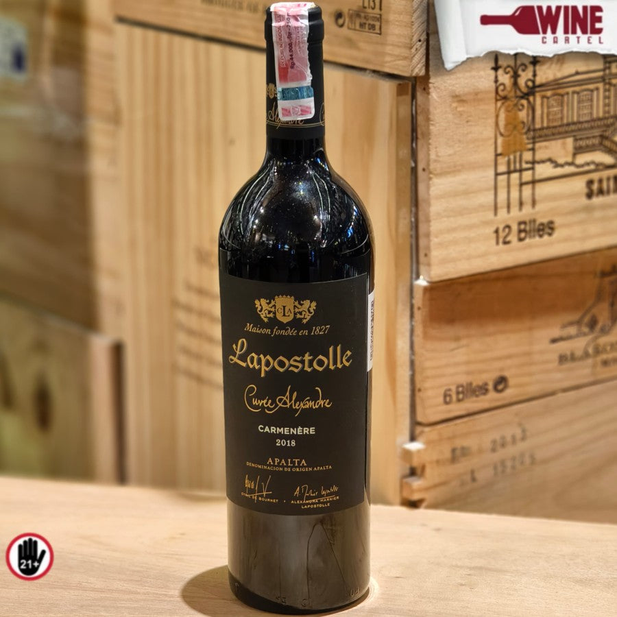 RED WINE Lapostolle Cuvee Alexander Carmenere 750mL CHILE