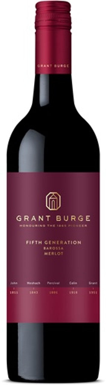RED WINE Grant Burge 5th Generation Merlot 2019 75cl / 750mL AUSTRALIA