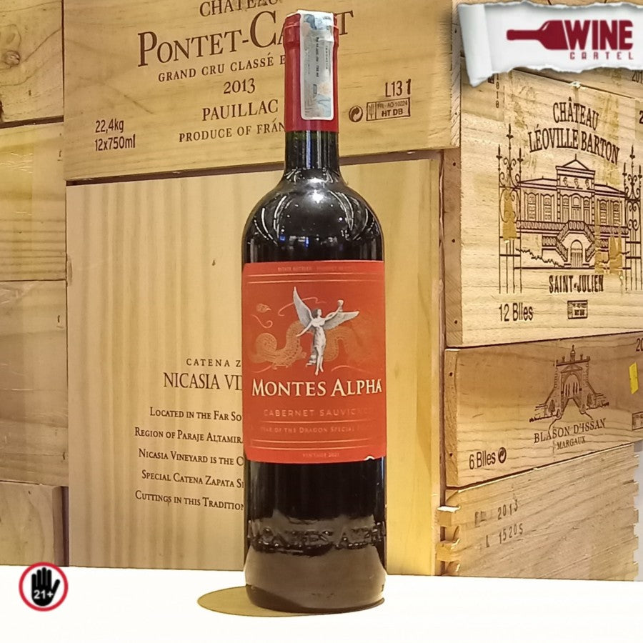 RED WINE Montes Alpha Cabernet Sauvignon 750mL CHILE