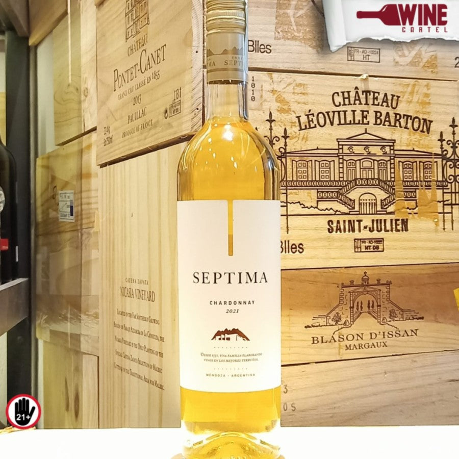 WHITE WINE Septima Mendoza Chardonnay 2021 750mL ARGENTINA