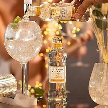 London Essence Original Indian Tonic Water 200ml Bottle Kaca Mixer Gin / KRAT Ctn X24 Botol INDIA