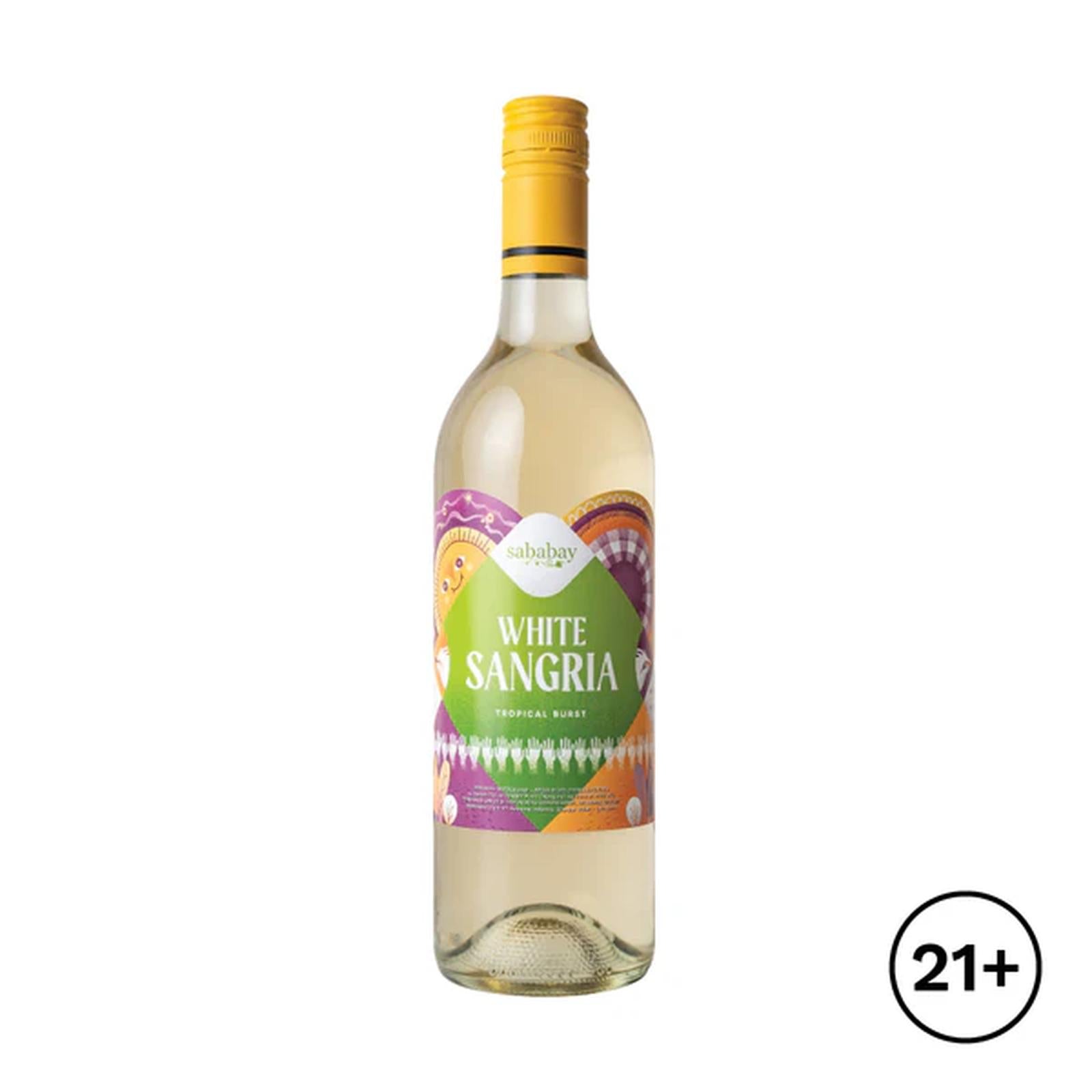 SWEET WHITE WINE Sababay White Sangria Sweet 750mL BALI INDONESIA