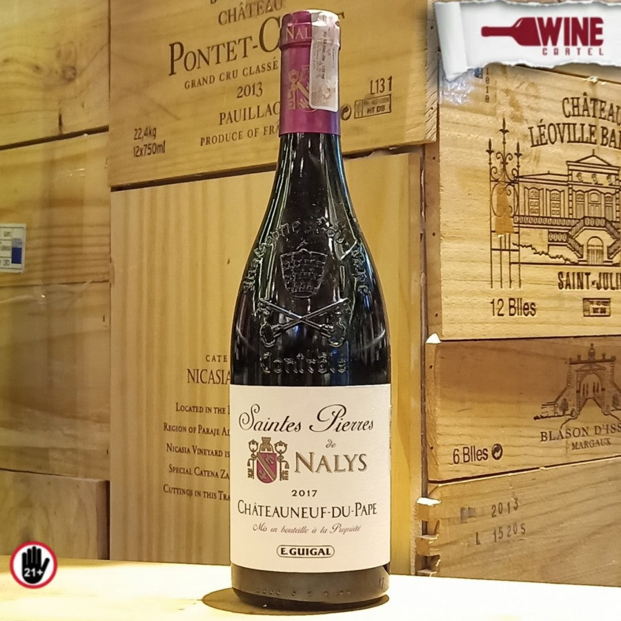 RED WINE Chateau de Nalys Chateauneuf du Pape Rouge 2017 750mL FRANCE