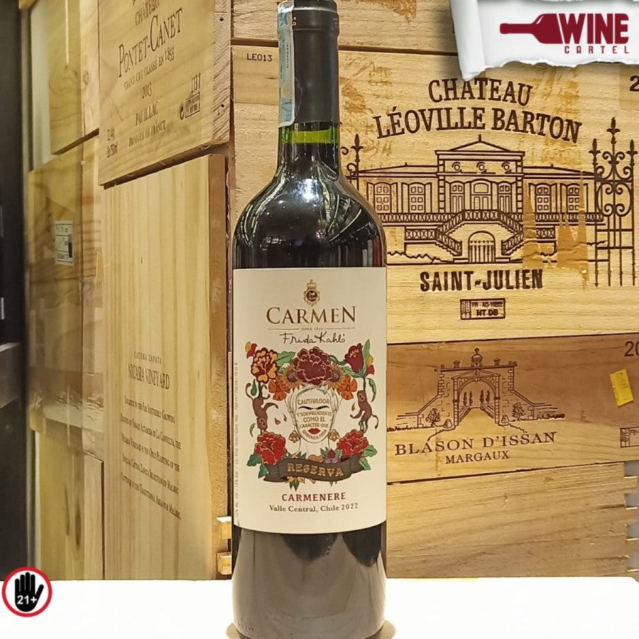 RED WINE Carmen Frida Kahlo Reserva Carmenere 750mL CHILE