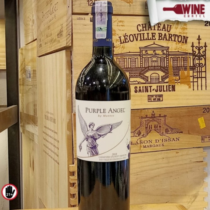 RED WINE Montes Purple Angel Carmenere Petit Verdot 750mL CHILE