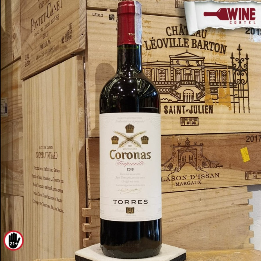 RED WINE Torres - Coronas Tempranillo - Red Blend - 750ml SPAIN