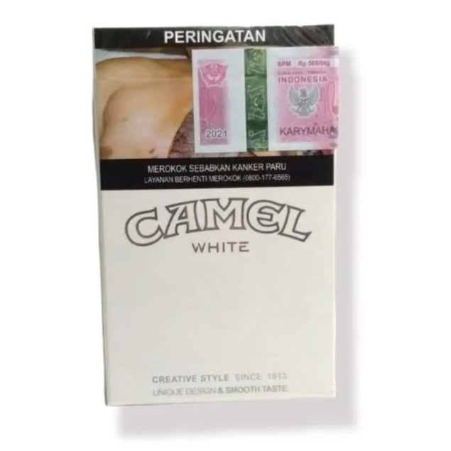 Rokok Camel White Putih Roko CAMEL Isi 20 Batang American Blend US