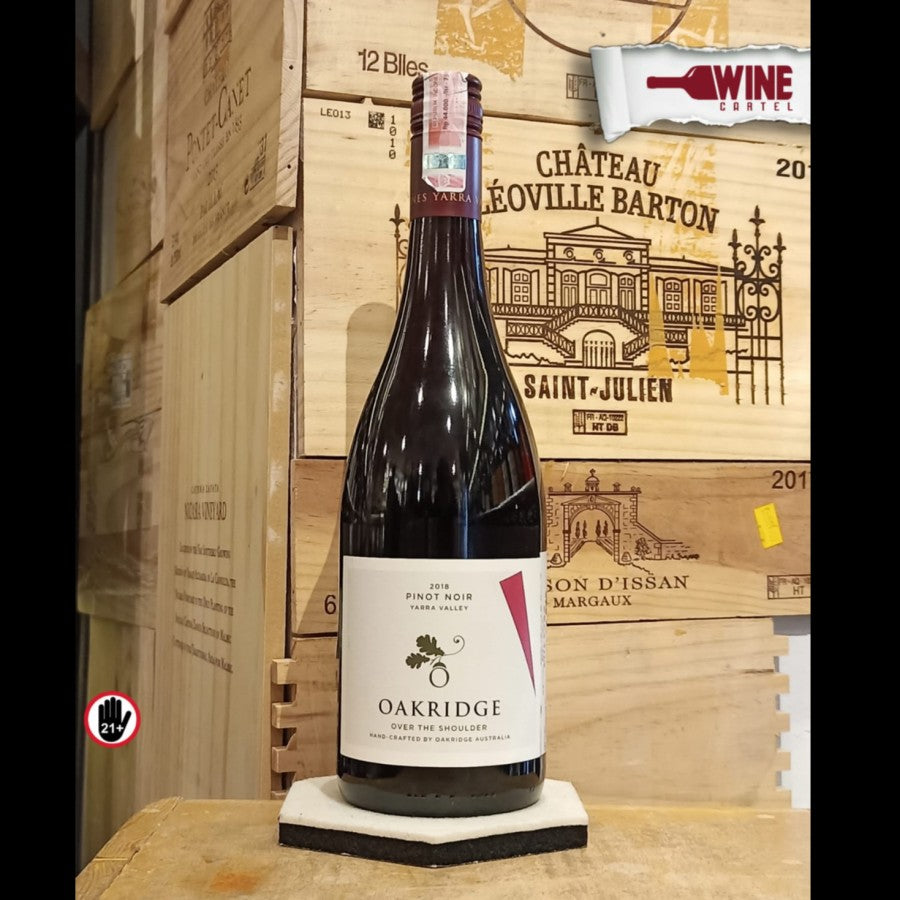 RED WINE Oakridge Over The Shoulder Pinot Noir 750mL AUSTRALIA
