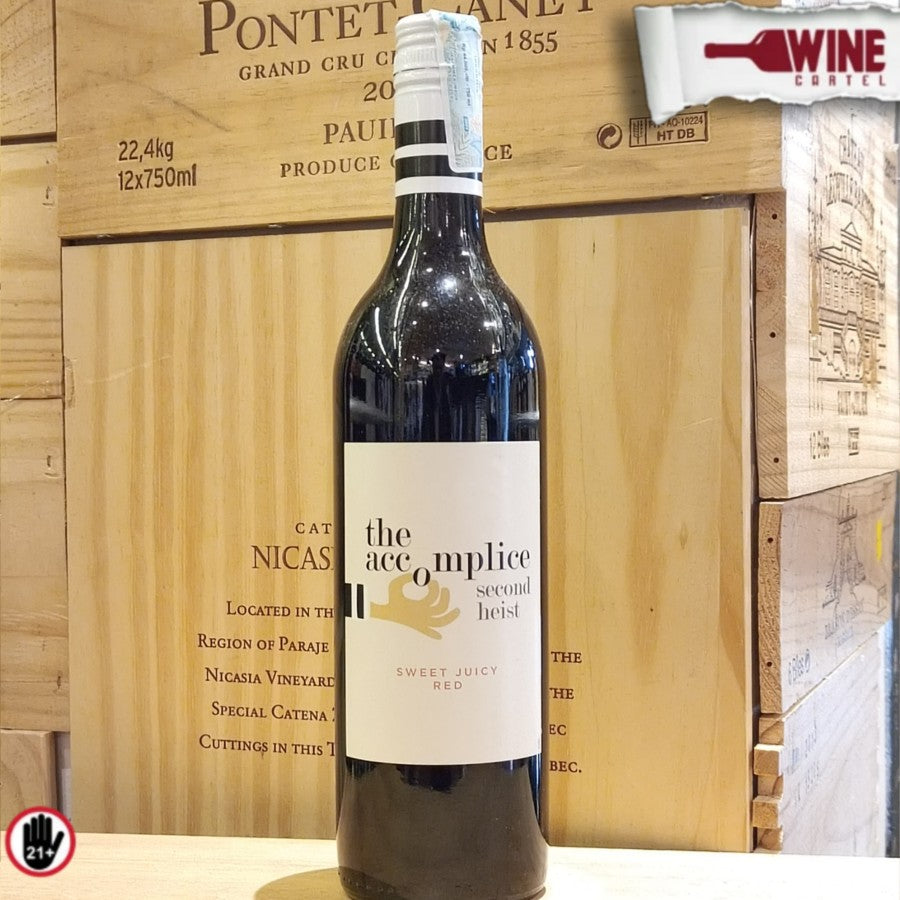 SWEET RED WINE The Accomplice Second Heist Sweet Red 750ml JAPAN