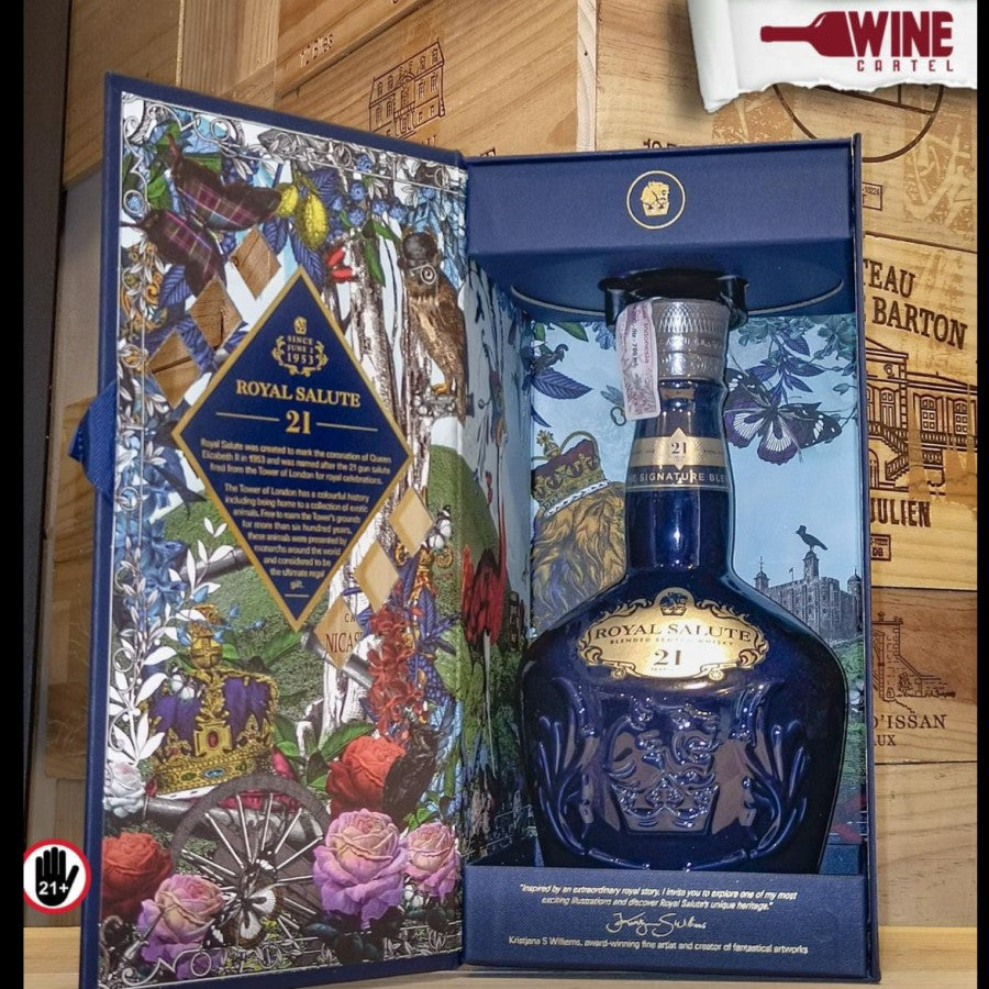 WHISKY Chivas Royal Salute 21 YO Blended Scotch Whisky With BOX 700ml SCOTLAND