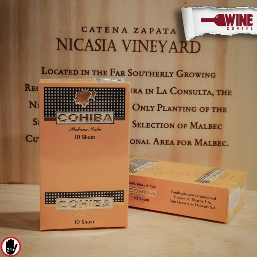 Cigar Cohiba Short (Pack-10) Cuban Cigar / Cerutu 1 Bungkus isi 10