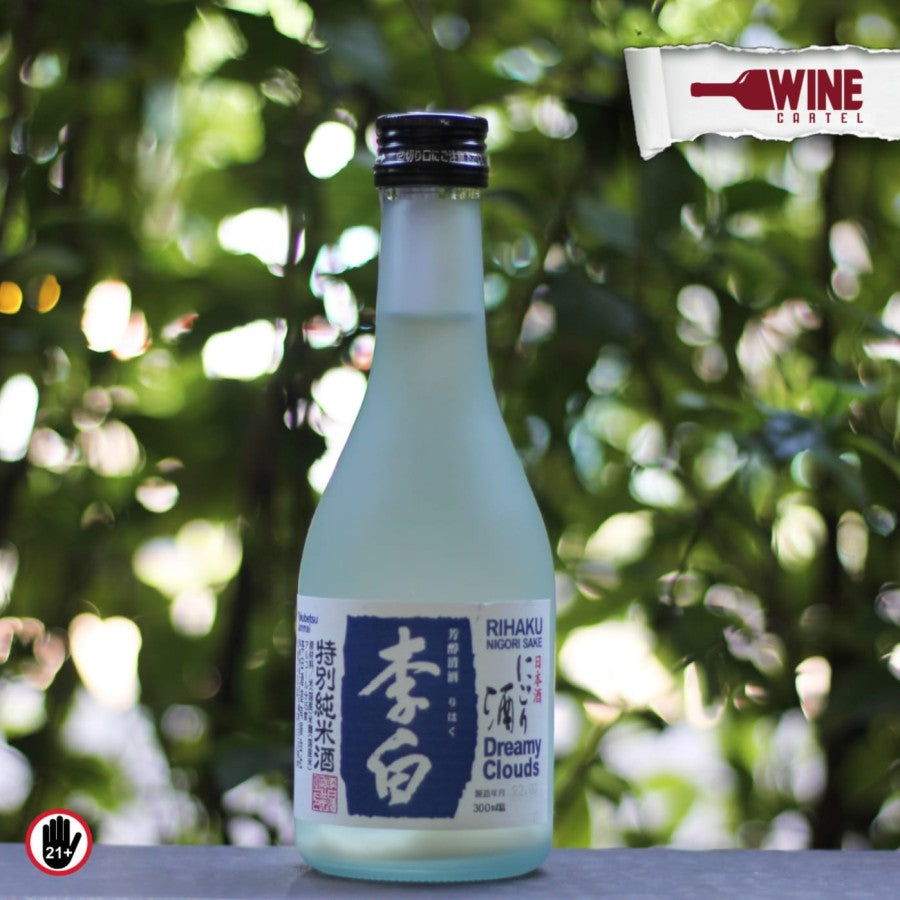 SAKE Rihaku Dreamy Cloud Nigori Sake Small (300 ml)