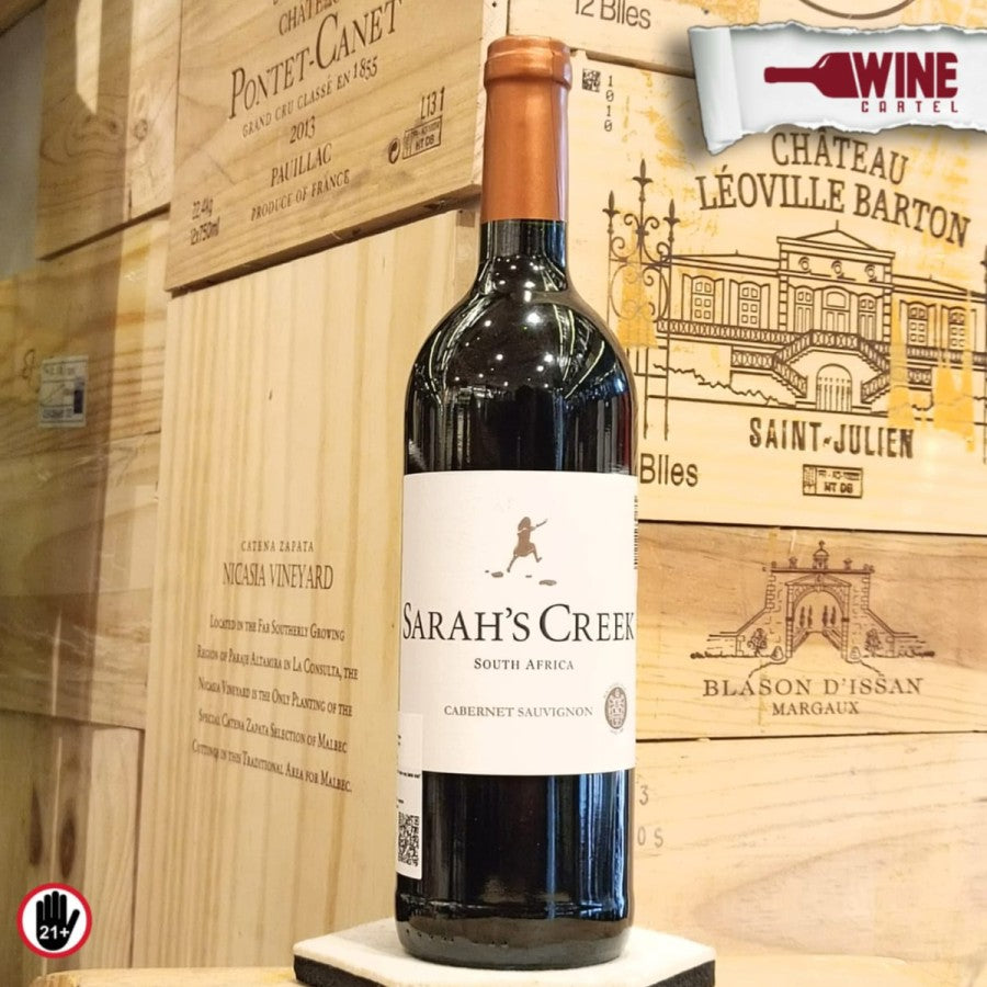 RED WINE Sarah Creek Cabernet Sauvignon 750mL SOUTH AFRICA