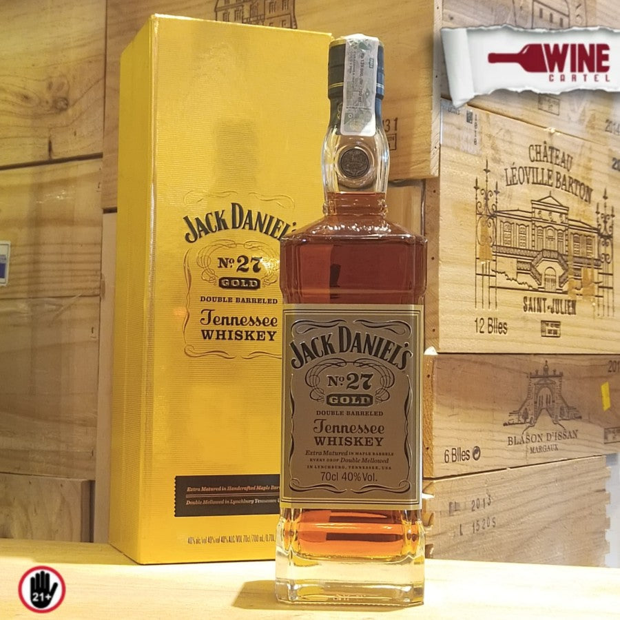 WHISKY Jack Daniels No 27 Gold Double Barelled WHISKY 700ML