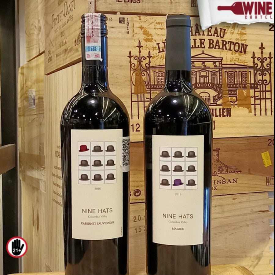 RED WINE Nine Hats Cabernet Sauvignon / Nine Hats Malbec 750mL UNITED STATES