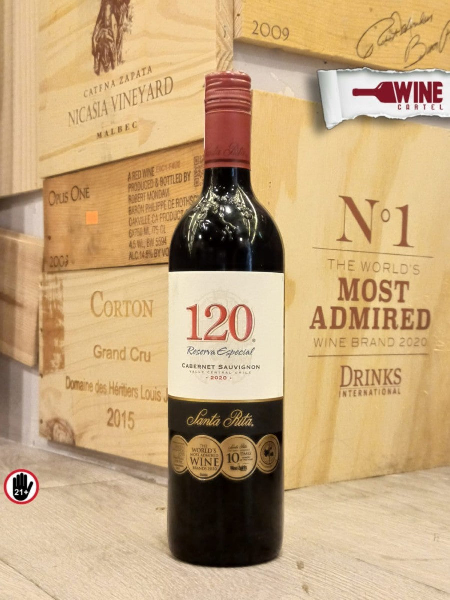 Santa Rita 120 Reserva Especial Cabernet Sauvignon/ Merlot/ Carmenere CHILE