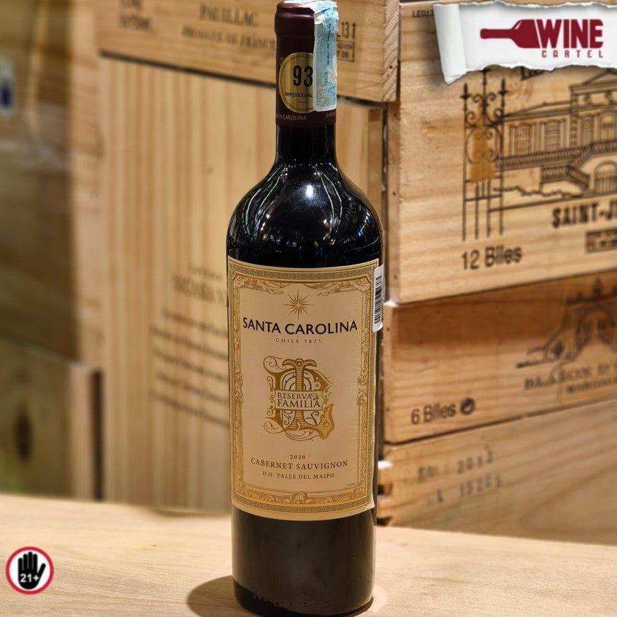 RED WINE Santa Carolina Reserva De Familia Cabernet Sauvignon - 750ml - CHILE