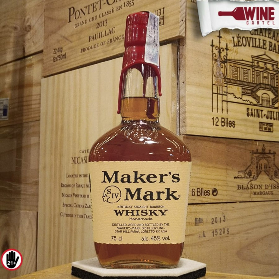 WHISKY Makers Mark Bourbon Whisky 750mL USA