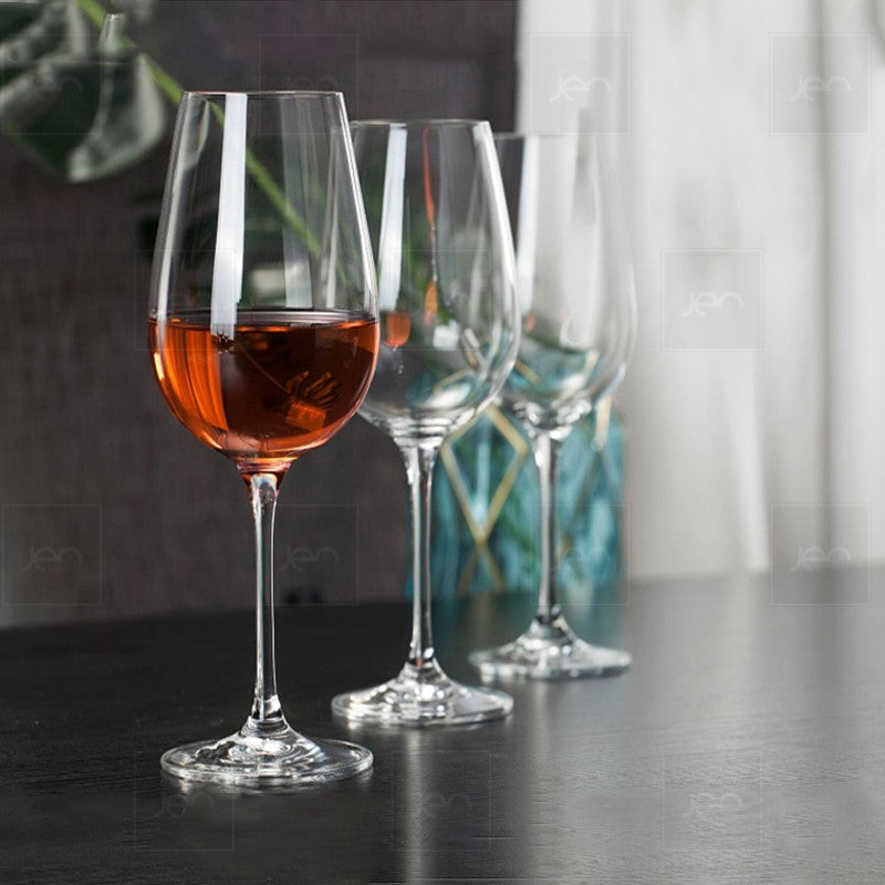Gelas Wine Glass Elegant Ultra Thin & Clear RHONE Wine PREMIUM -400mL