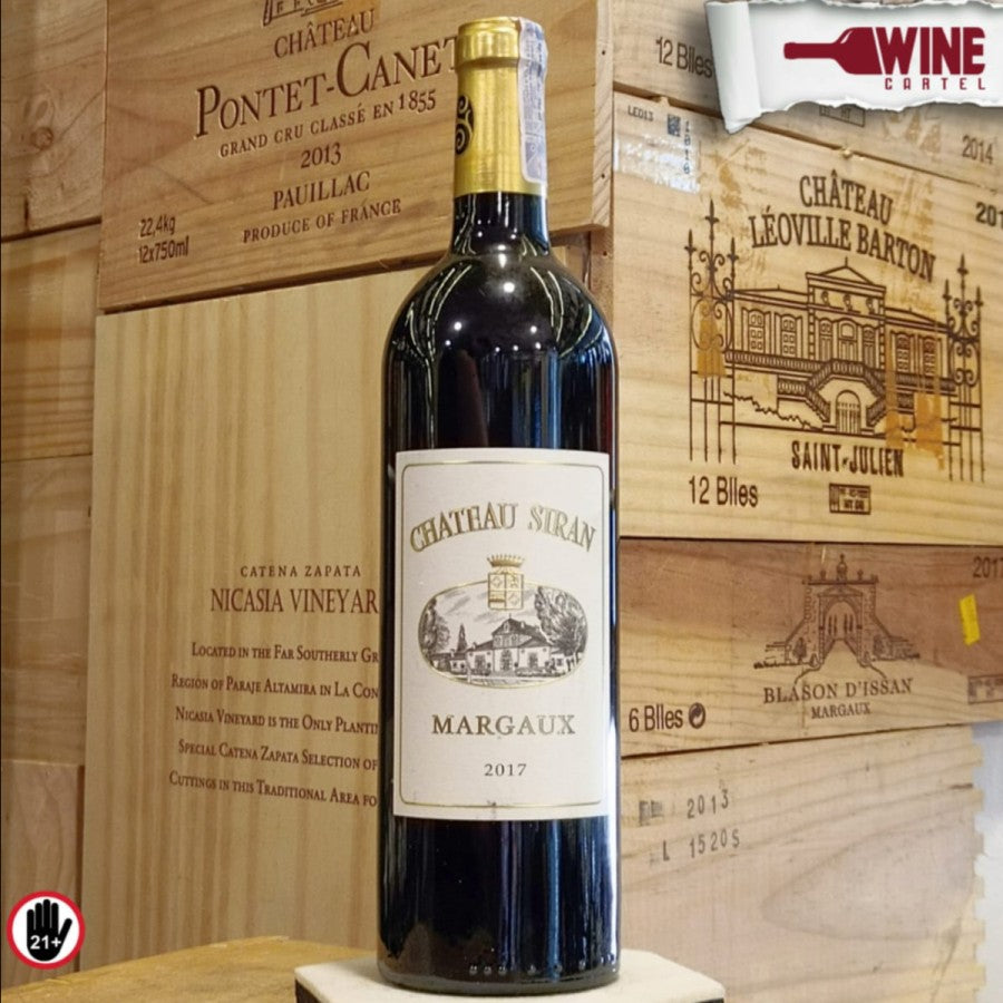 RED WINE Chateau Siran Margaux 2017 FRANCE