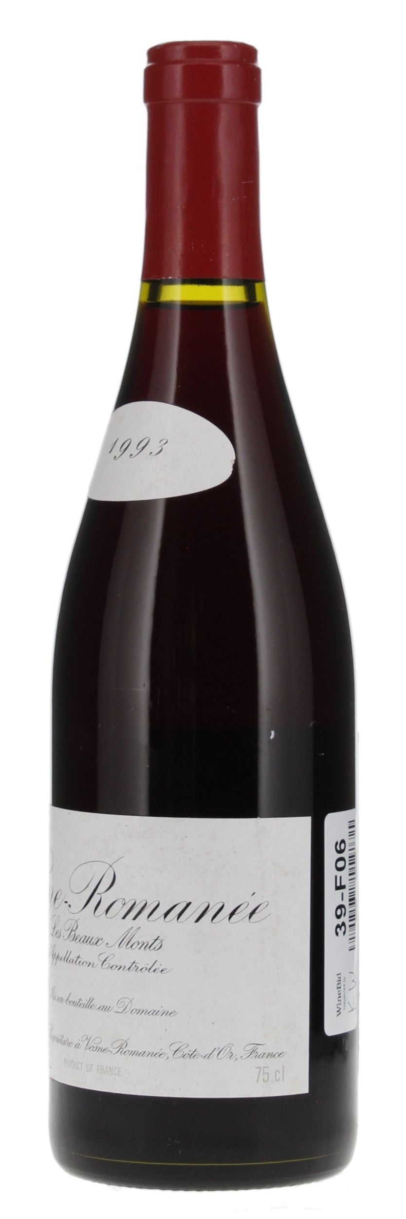 RED WINE Vosne Romanee 1er Cru Les Beaux Monts 17 FRANCE