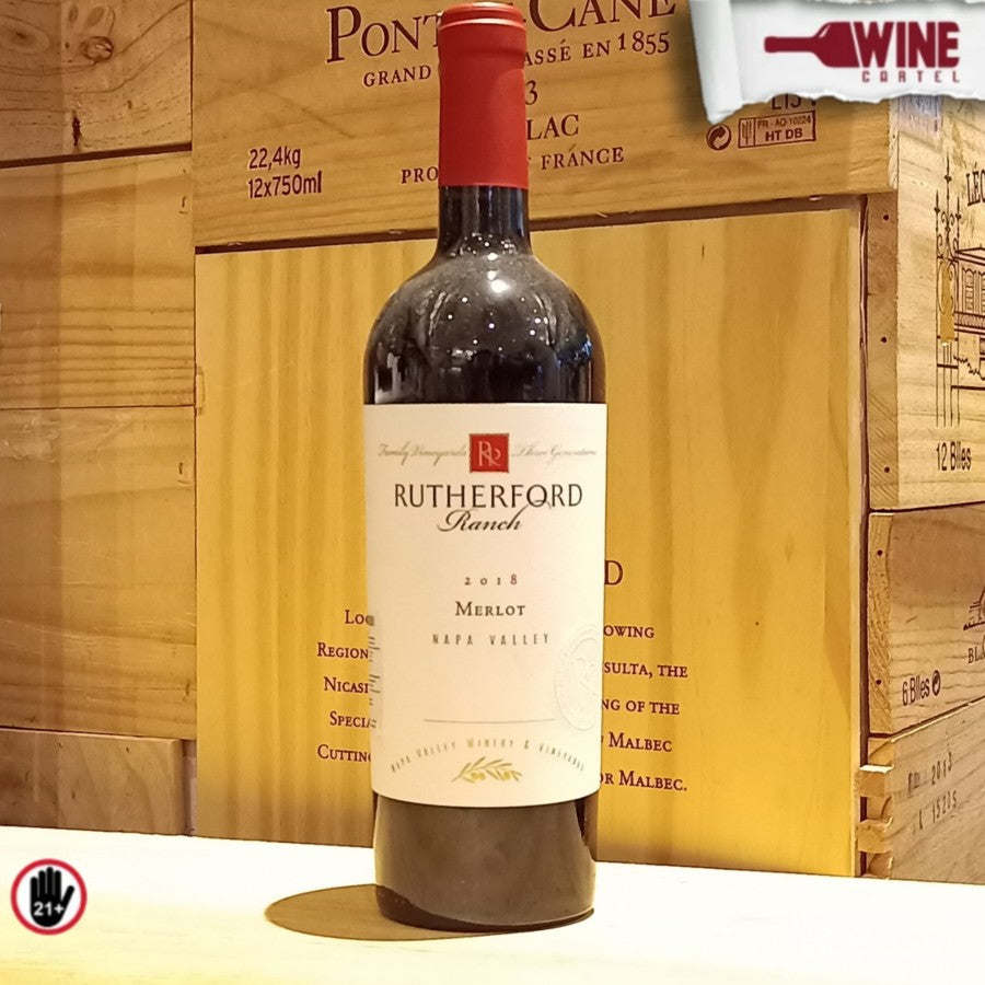 RED WINE Rutherford Ranch Napa Valley Merlot 750mL USA