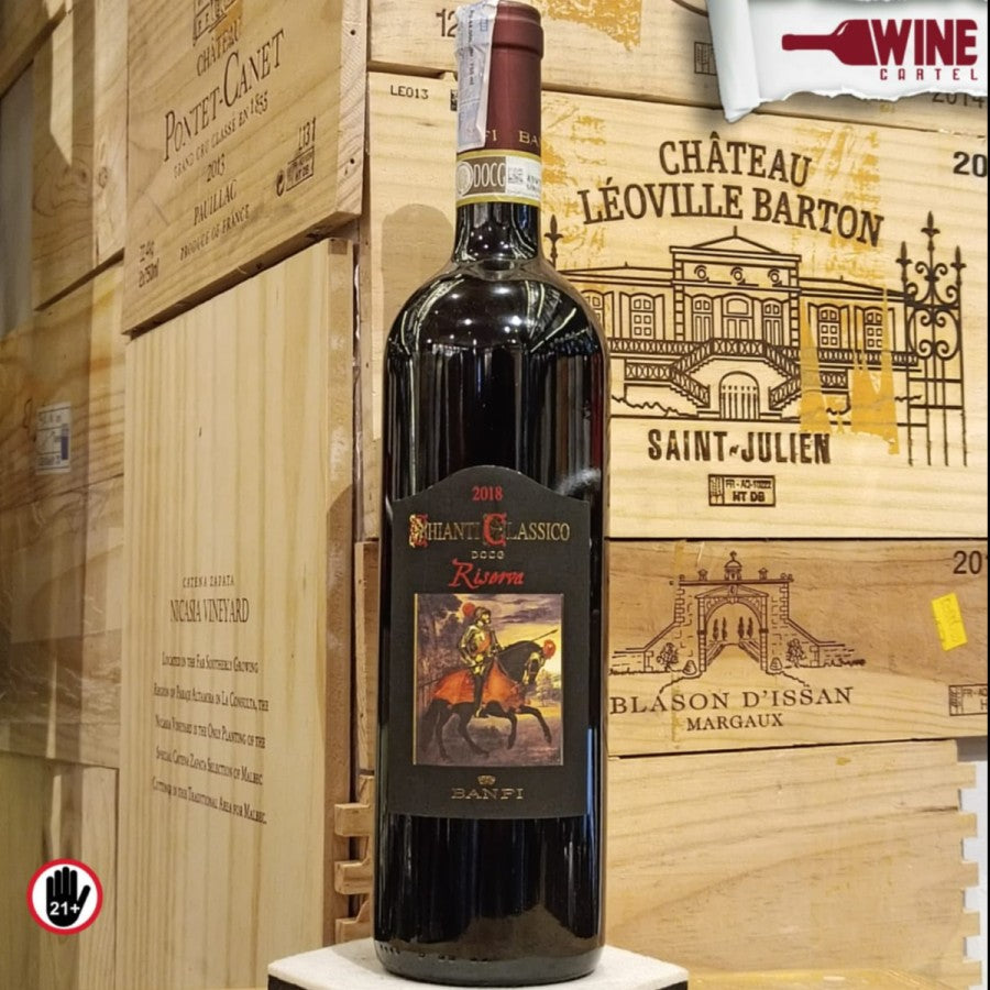 RED WINE Castello Banfi Chianti Classico Riserva DOCG Italy 750ml ITALY