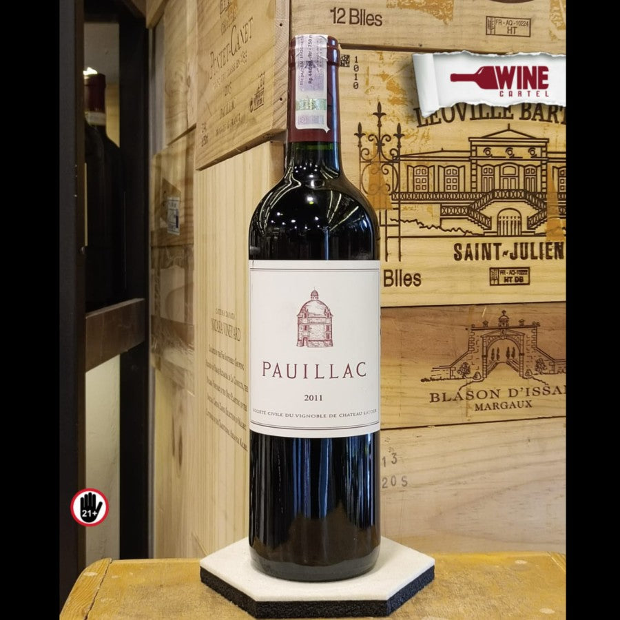 RED WINE Pauillac De Latour 2011 Red Wine 750mL FRANCE