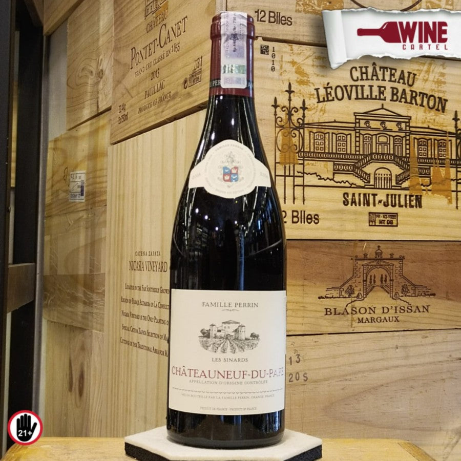 RED WINE Famille Perrin Chateauneuf du Pape Les Sinards Rouge 2018 FRANCE