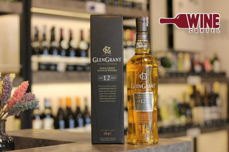 Glen Grant 12 Year Old SINGLE MALT SCOTCH WHISKY 700 ml ORIGINAL