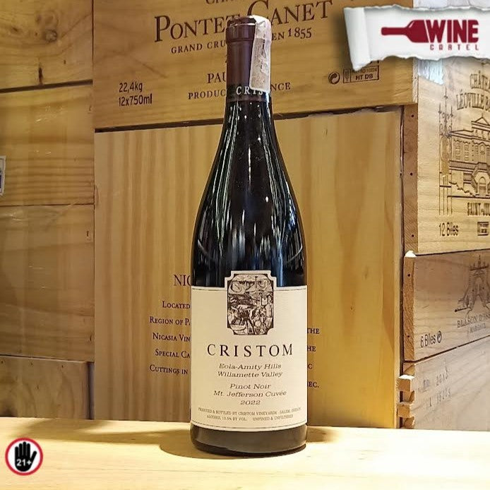 Red Wine Cristom Mt. Jefferson Cuvee Pinot Noir 2022 - 750ml USA