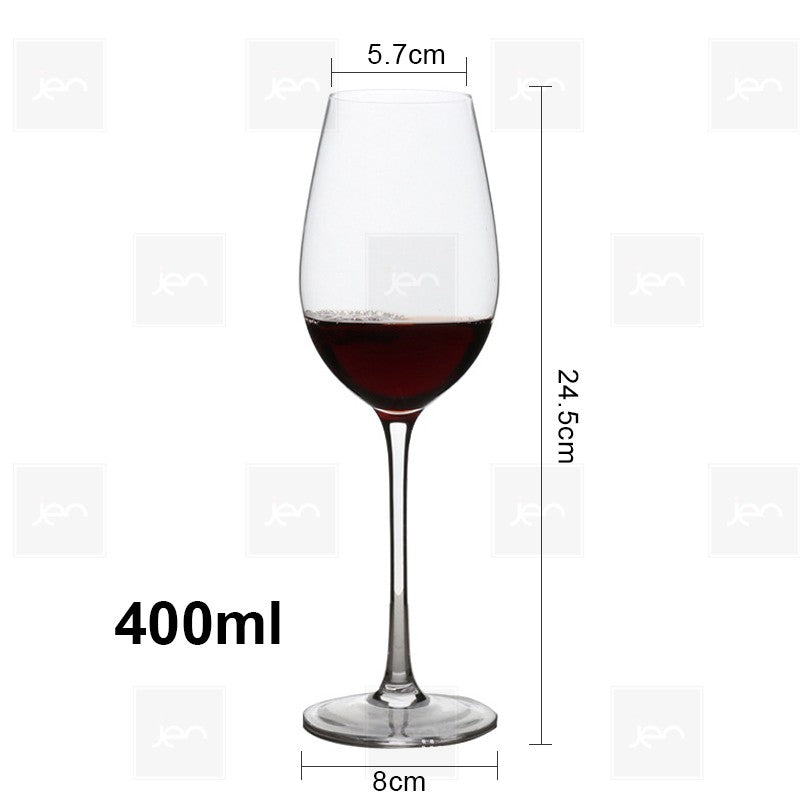 Gelas Wine Glass Elegant Ultra Thin & Clear RHONE Wine PREMIUM -400mL