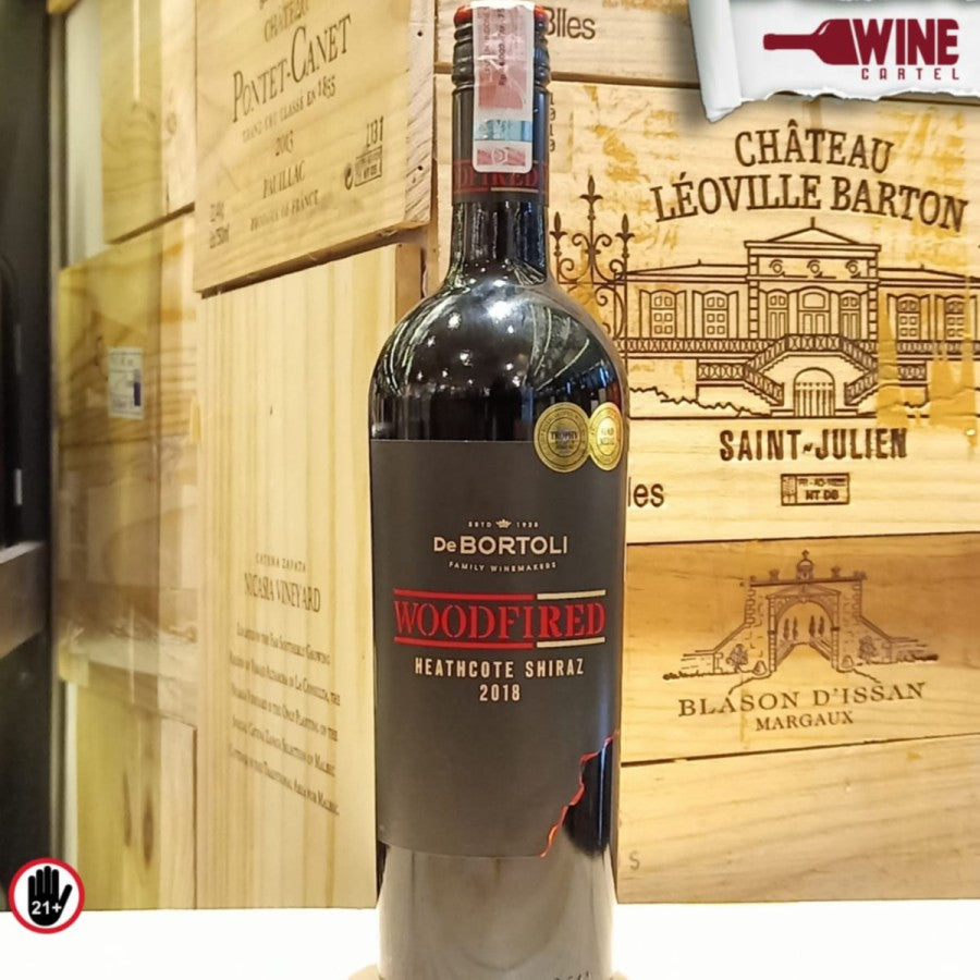 RED WINE De Bortoli Woodfired Heathcote Shiraz 750mL AUSTRALIA