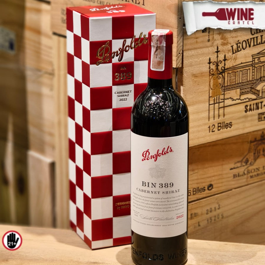 SPECIAL EDITION PENFOLDS Penfold's Bin 389 CabernetShiraz 750mL With BOX AUSTRALIA