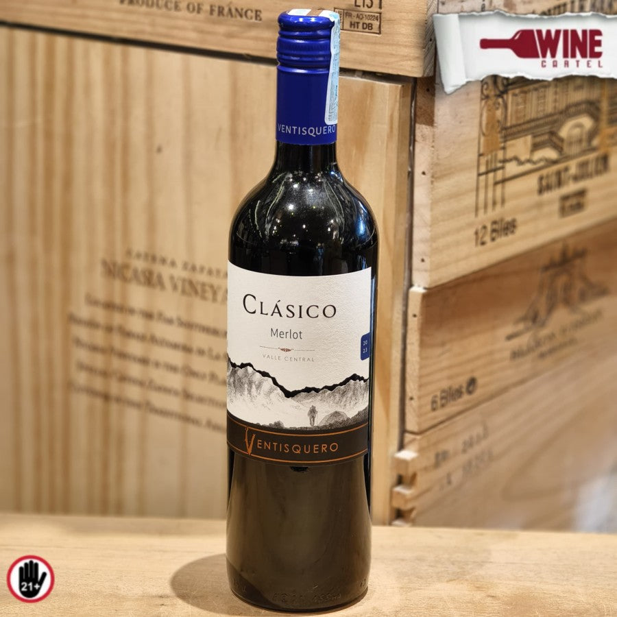 RED WINE Ventisquero Clasico MERLOT 750mL CHILE