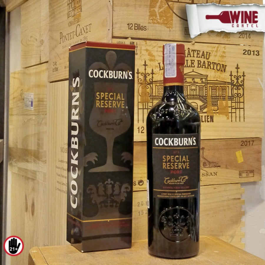 RED WINE Cockburns Special Reserve Port Sweet Wine 750mL PORTUGAL