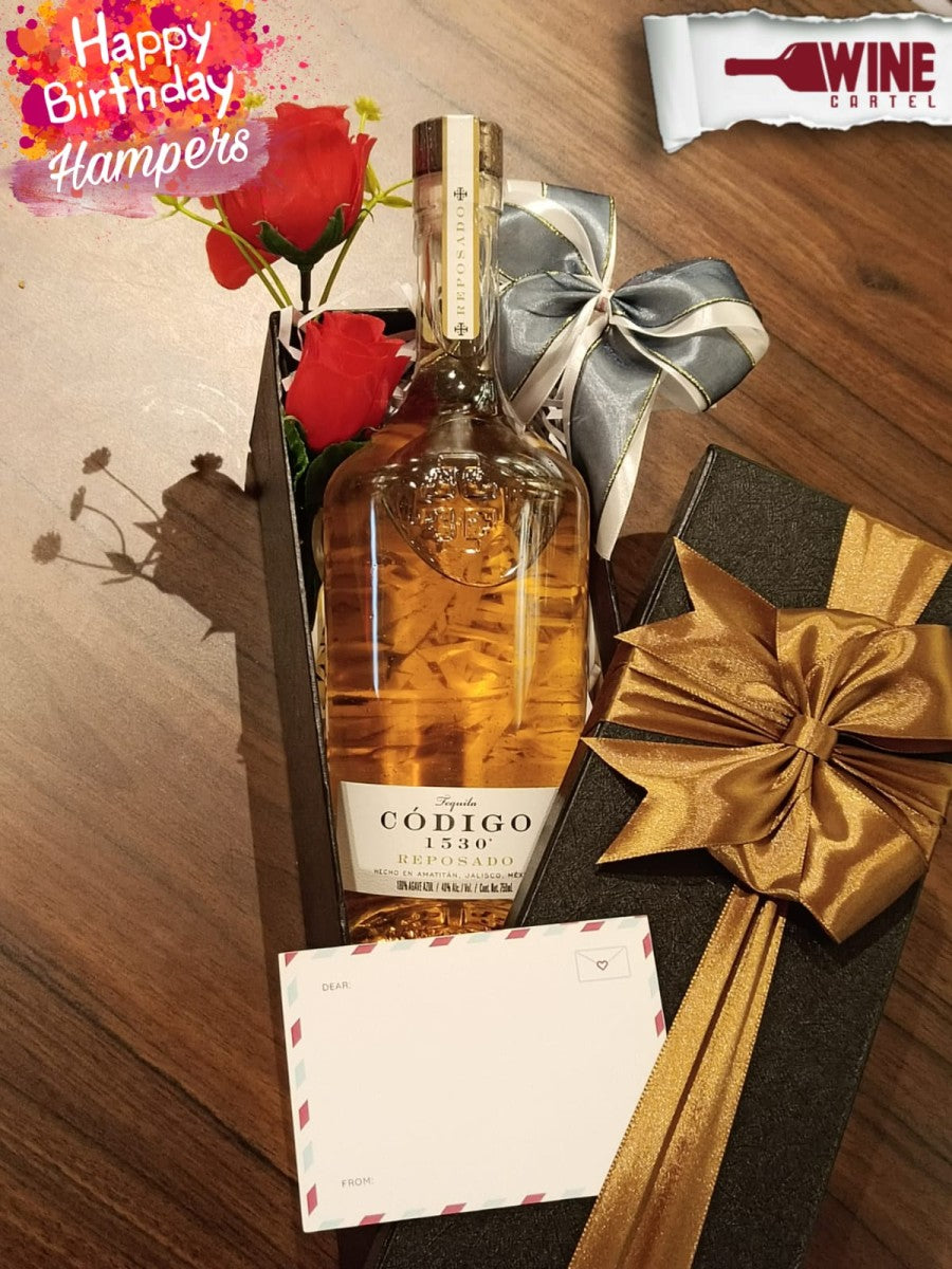 Hampers Birthday Party Gift TEQUILA Codigo Reposado 1530 Tequila 750mL MEXICO