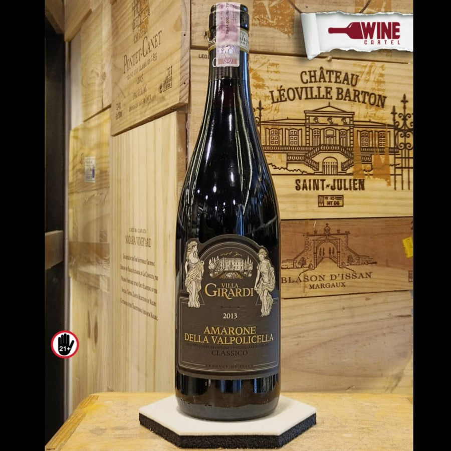 RED WINE Villa Girardi Amarone Della Valpolicella 2013 Classico 750mL ITALY