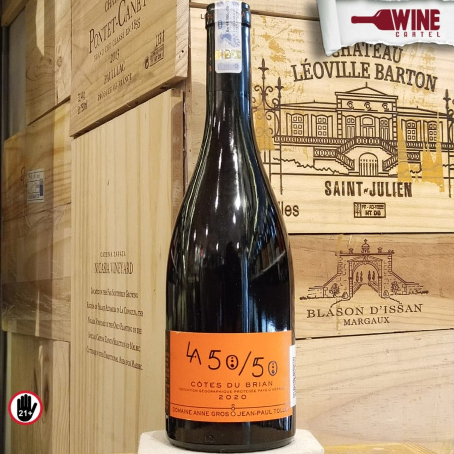 RED WINE Domaine Anne Gros & Jean Paul Tollot La 50/50 750mL FRANCE